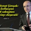 Mehmet Şimşek: Enflasyon 4 sebepten dolayı düşecek!