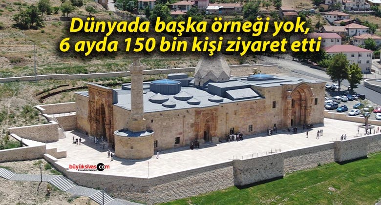 Dünyada başka örneği yok, 6 ayda 150 bin kişi ziyaret etti