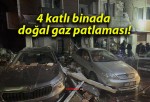 4 katlı binada doğal gaz patlaması!