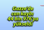 Gazze’de can kaybı 44 bin 976’ya yükseldi