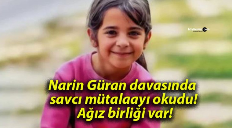 Narin Güran davasında savcı mütalaayı okudu! Ağız birliği var!