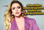 Aldatıldığını video ile öğrenmiş: Hadise’den şok açıklamalar