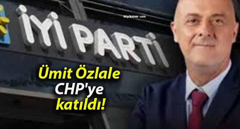 Ümit Özlale CHP’ye katıldı!