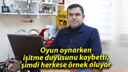 Oyun oynarken işitme duyusunu kaybetti, şimdi herkese örnek oluyor