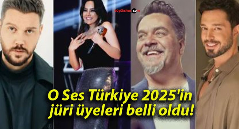 O Ses Türkiye 2025’in jüri üyeleri belli oldu!