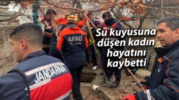 Su kuyusuna düşen kadın hayatını kaybetti