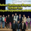 Bakan Yardımcısı Boyraz Türkiye’nin ulaşım vizyonunu anlattı!