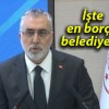 İşte en borçlu belediyeler!