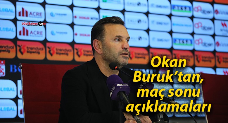 Okan Buruk’tan, maç sonu açıklamaları