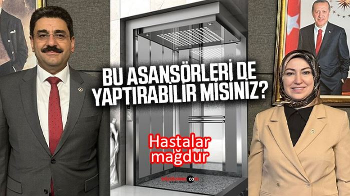 Sivas Ağız ve Diş Sağlığı Hastanesinde Asansör Sorunu Vatandaşı Mağdur Ediyor!