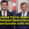 Gelecek Partisi Ankara Milletvekili Nedim Yamalı, partisinden istifa etti