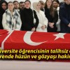 Üniversite öğrencisinin talihsiz ölümü! Törende hüzün ve gözyaşı hakim oldu