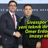 Sivasspor’un yeni teknik direktörü Ömer Erdoğan imzayı attı