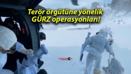 Terör örgütüne yönelik GÜRZ operasyonları!