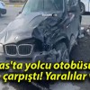 Sivas’ta yolcu otobüsü ile cip çarpıştı! Yaralılar var!