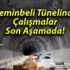 Geminbeli Tünelinde Çalışmalar Son Aşamada!