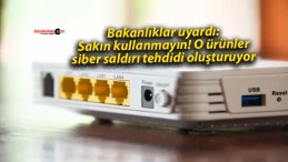 Bakanlıklar uyardı: Sakın kullanmayın! O ürünler siber saldırı tehdidi oluşturuyor