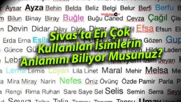 Sivas’ta En Çok Kullanılan İsimlerin Anlamını Biliyor Musunuz?