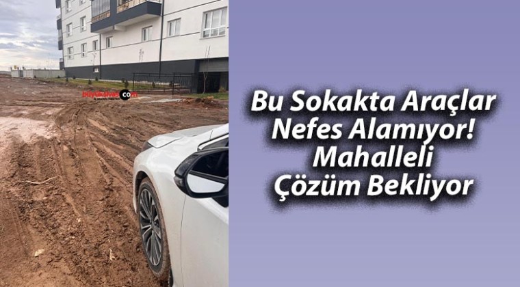 Bu Sokakta Araçlar Nefes Alamıyor! Mahalleli Çözüm Bekliyor