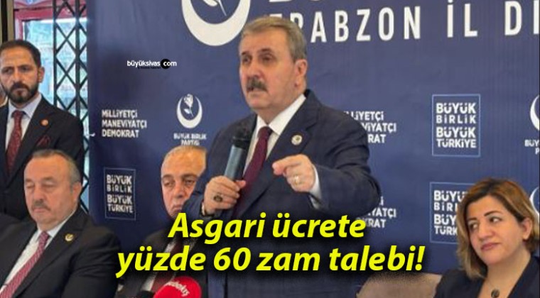 Asgari ücrete yüzde 60 zam talebi!