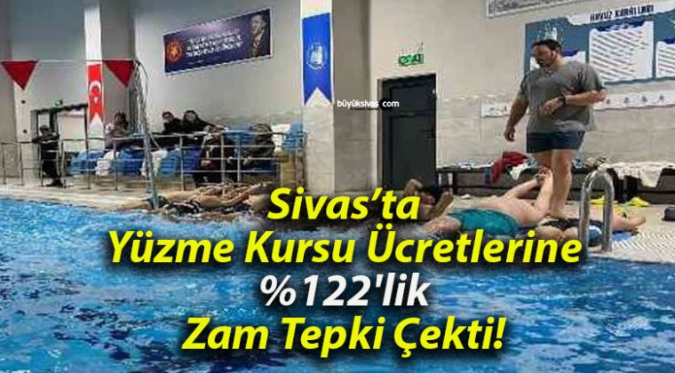 Yüzme Kursu Ücretlerine %122’lik Zam Tepki Çekti!