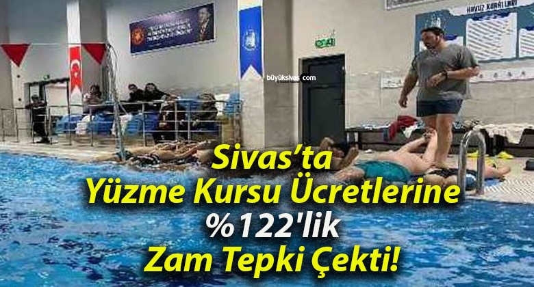 Yüzme Kursu Ücretlerine %100’lük Zam Tepki Çekti!