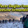 Tecer Dağları’nın zirvesine tırmandılar!