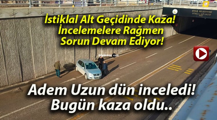 İstiklal Alt Geçidinde Kaza! İncelemelere Rağmen Sorun Devam Ediyor!