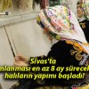 Sivas’ta tamamlanması en az 8 ay sürecek olan halıların yapımı başladı!