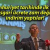 Cumhuriyet tarihinde ilk kez asgari ücrete zam değil indirim yaptılar!