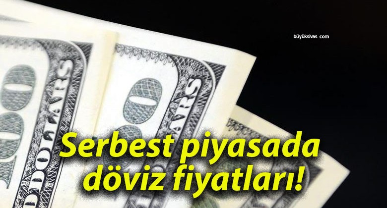 Serbest piyasada döviz fiyatları!