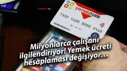 Milyonlarca çalışanı ilgilendiriyor! Yemek ücreti hesaplaması değişiyor…