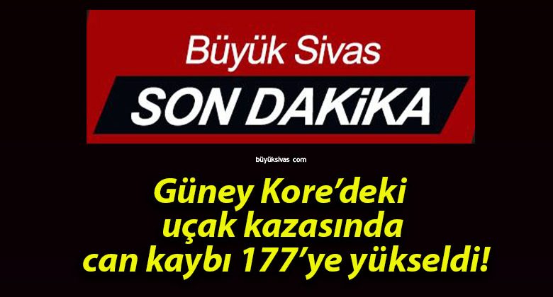 Güney Kore’deki uçak kazasında can kaybı 177’ye yükseldi!