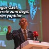 Özgür Özel: Asgari ücrete zam değil, indirim yaptılar