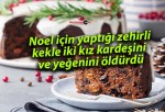 Noel için yaptığı zehirli kekle iki kız kardeşini ve yeğenini öldürdü