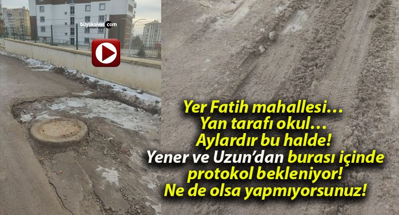 Fatih Mahallesi’nde Öğrencilerin Çilesi! Kazılan Yol Hâlâ Asfaltlanmadı!