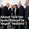 Ahmet Türk’ten Devlet Bahçeli’ye “tespih” hediyesi