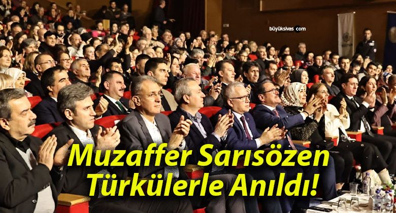 Muzaffer Sarısözen Türkülerle Anıldı!