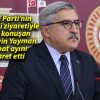 DEM Parti’nin Bahçeli ziyaretiyle ilgili konuşan Hüseyin Yayman şubat ayını işaret etti