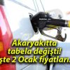 Akaryakıtta tabela değişti! İşte 2 Ocak fiyatları..