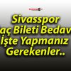 Sivasspor Maç Bileti Bedava! İşte Yapmanız Gerekenler..