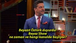 Beyazıt Öztürk duyurdu! Beyaz Show ne zaman ve hangi kanalda başlıyor?