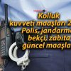 2025 Yılında Polis, Jandarma, Bekçi ve Zabıta Maaşları Ne Kadar Olacak?