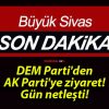 DEM Parti’den AK Parti’ye ziyaret! Gün netleşti!