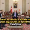 Numan Kurtulmuş’u ziyaret eden DEM heyetinden ilk açıklama: Umutluyuz