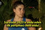 Survivor 2025’e veda eden ilk yarışmacı belli oldu!