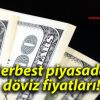 Serbest piyasada döviz fiyatları!