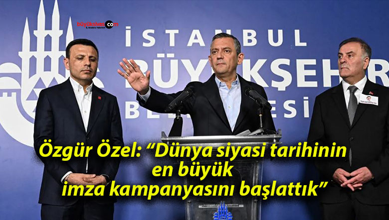 başlattık